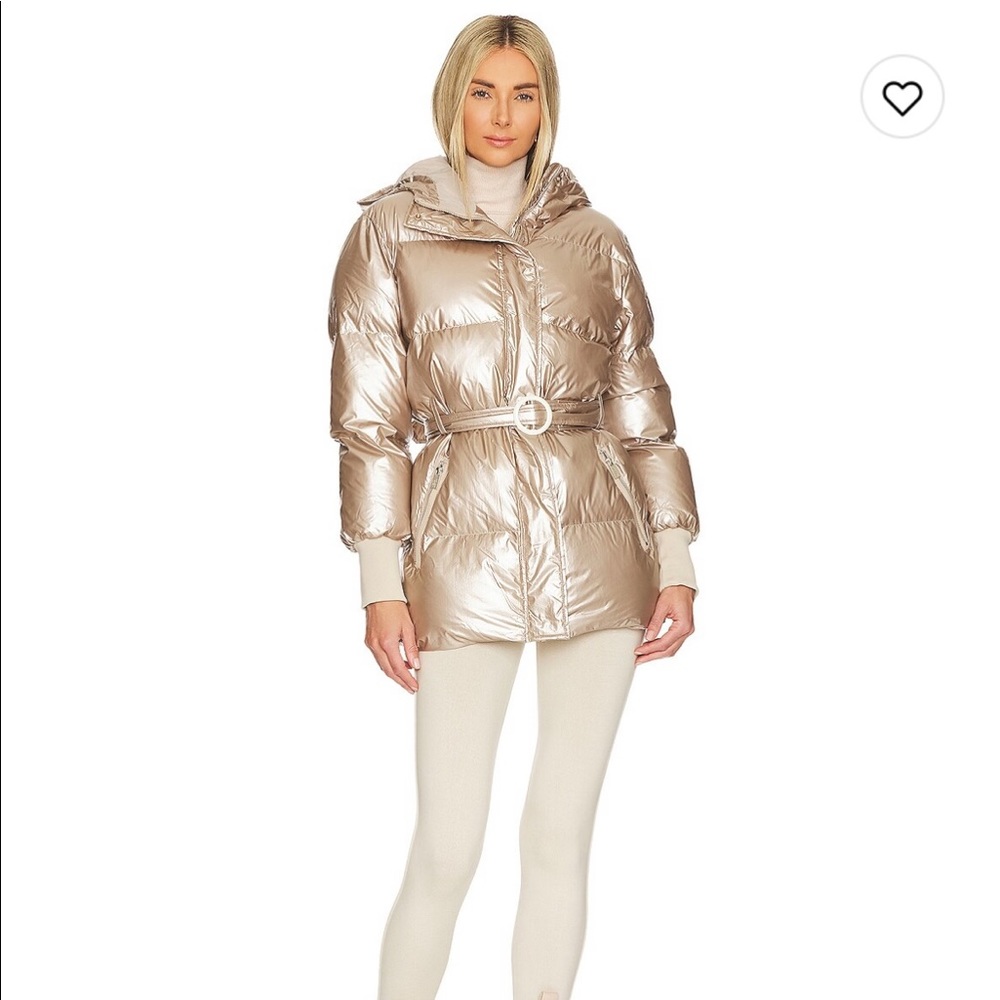 Puffer Jacket- Gold - image 1